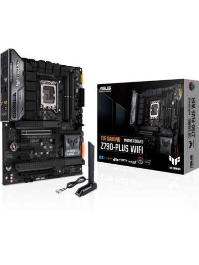 ASUS TUF Z790-PLUS WIFI Hovedkort ATX med LGA 1700 og DDR5 ASUS TUF Z790-PLUS WIFI Hovedkort ATX med LGA 1700 og DDR5