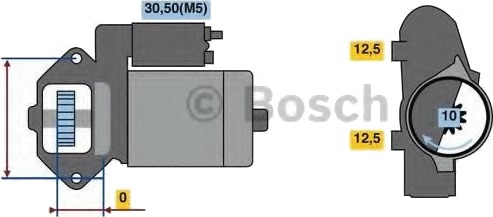 BOSCH 0 986 023 480 Starter