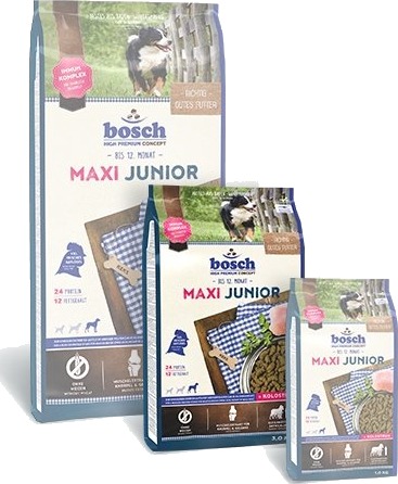 Bosch Puppy Maxi Junior Fjærkre Tørrfôr 3 kg