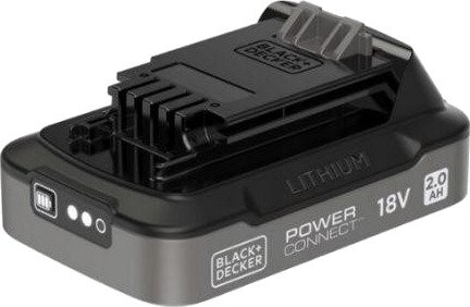 BLACK+DECKER Batteri BDL2018S Til Verktøy 18 v, Li-Ion, 2.0 ah