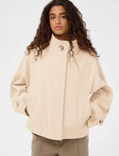 Soaked in Luxury Sljannine Cade Jacket   Cream   L