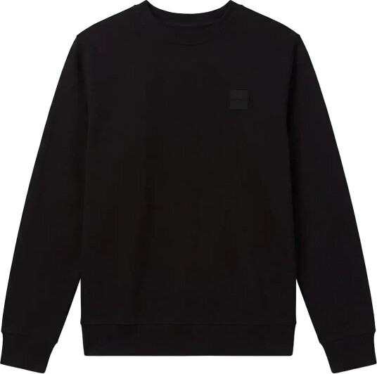 Calvin Klein Ls 350 Terry Spw Rubber Badge Cr Black XXL