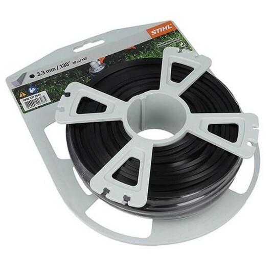 Trimmertråd STIHL Nylon Rull 3,3 mm 38 m Firkant Trimmertråd STIHL Nylon Rull 3,3 mm 38 m Firkant
