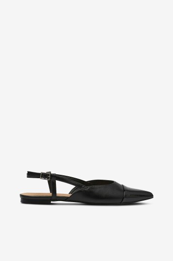 Duffy Slingbackser Shoes Svart Duffy Slingbackser Shoes Svart