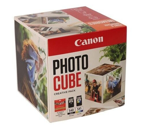 Canon Photo Cube Creative Pack - 2-pack - black colour (cyan magenta yellow) - original - glossy - ink cartridge / paper kit