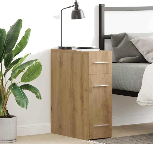  Apotekskap Artisan Eik 20x45,5x60 cm Laget av Tre
