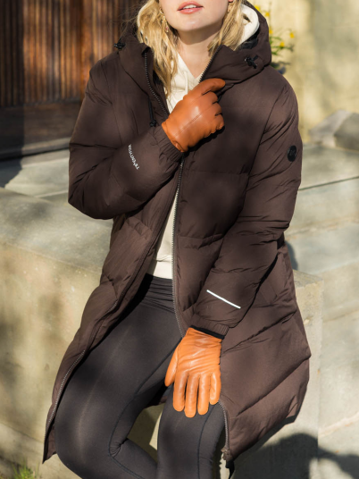 Twentyfour Mode Skinnhanske Brun L