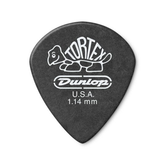 Dunlop Tortex Pitch Svart Jazz III 1.14mm 12 Pick Pack