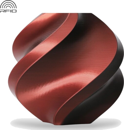 Bambu Lab Pla Silk Multi Color Velvet Eclipse Black Red Bambu Lab Pla Silk Multi Color Velvet Eclipse Black Red