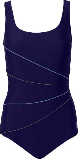 Lykke R Badedrakt m/Lavt Ben Dame Navy 38