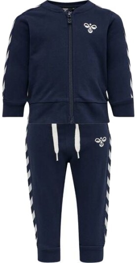 Hummel Bille joggedress sett til barn black iris Hummel Bille joggedress sett til barn black iris
