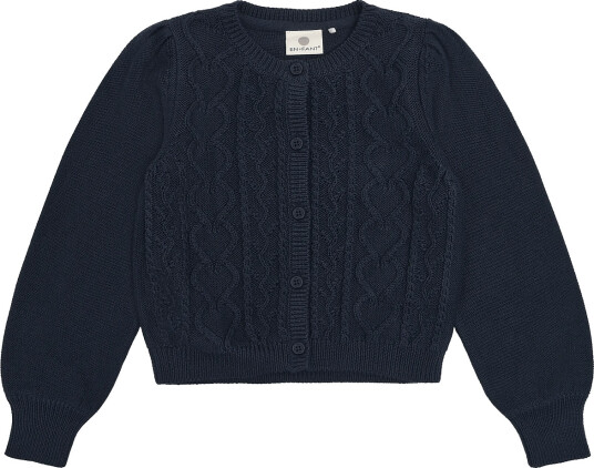 En Fant Cardigan Knit Navy 140