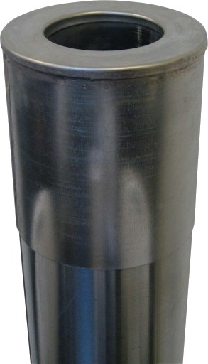 2,1/2" nedløpsrørsdeksel