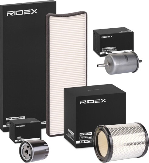 Filtersett RIDEX 4055F25249 Filtersett RIDEX 4055F25249