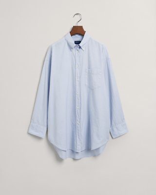 Oversized Oxfordskjorte MUTED BLUE 38