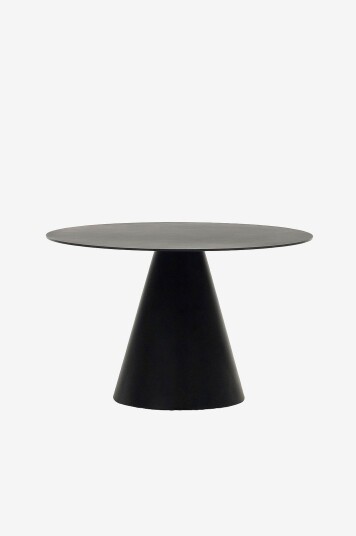 Kave Home Bord Wilshirein Ø 120 cm Svart