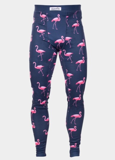 Pants Baselayer, Navy Flamingo, M, Undertøysbukser Pants Baselayer, Navy Flamingo, M, Undertøysbukser