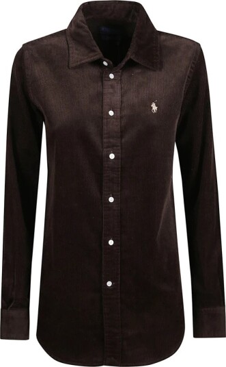 Ralph Lauren Dame Bluser & Skjorter Brun S,