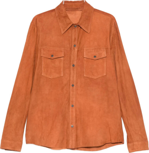 Salvatore Santoro Herre Skjorter Brun L, Salvatore Santoro Herre Skjorter Brun L,