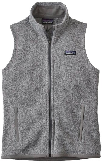 Patagonia Better Sweater Vest Dame Birch White M Patagonia Better Sweater Vest Dame Birch White M