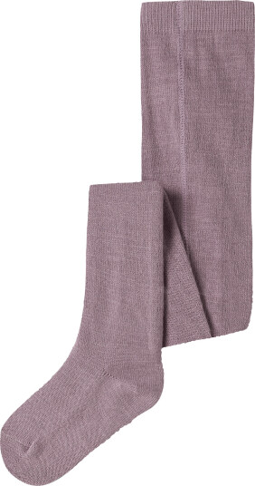 Name It Nmfwak Wo/Bl Pantyhose Solid Purple 110 116