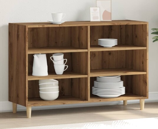 Skjenk artisan eik 103,5x35x70 cm konstruert tre 8721158438461