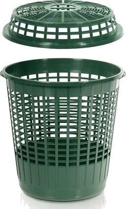 Prosperplast Lokk Til Søppelbøtte Grønn 60L (Pipkosz-G851) Prosperplast Lokk Til Søppelbøtte Grønn 60L (Pipkosz-G851)