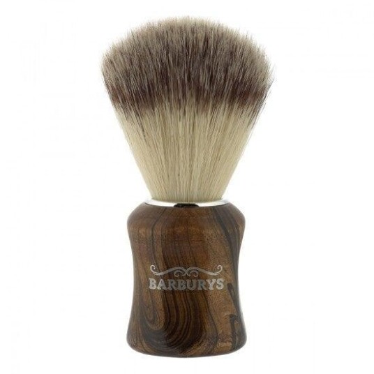 Barburys Grey Shaving Brush Walnut Barburys Grey Shaving Brush Walnut