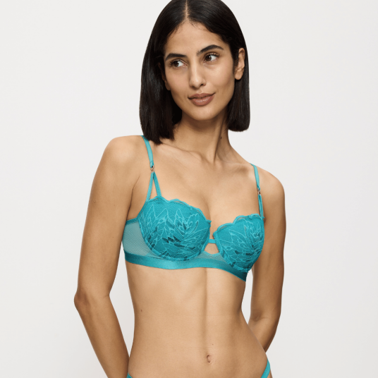 Triumph Crazy Stupid Love WHP BH med bøyle blå Størrelse: 70C Kvinner