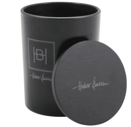 Halvor Bakke Valbonne Duftlys Grapefruit Sort