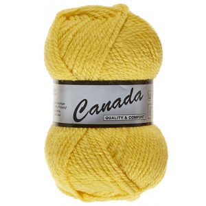 Lammy Canada Garn Unicolor 372 Gul