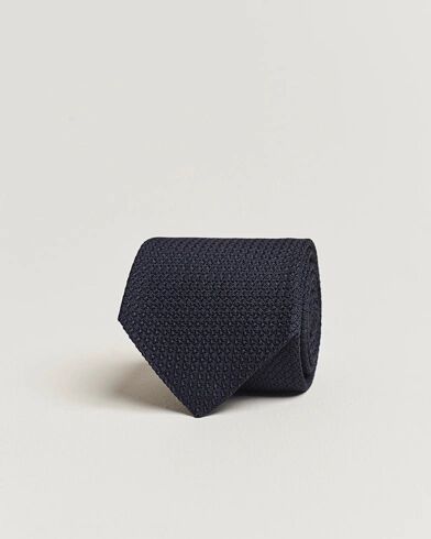 Amanda Christensen Silk Grenadine 8 cm Tie Navy