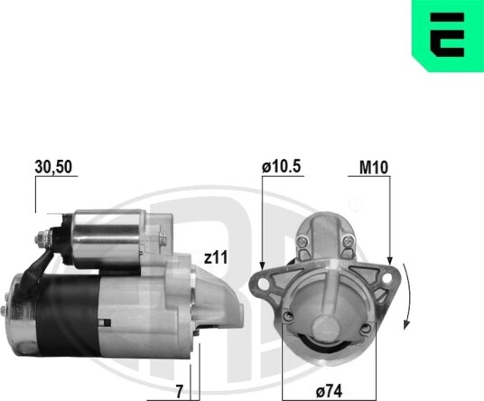 ERA 221060A Starter ERA 221060A Starter