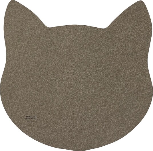 MiLLE W NORDISK DESIGN Glassbrikke katt L Grå