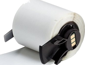 Brady M6-78-427-Aw, Hvit, Selvklebende Skriveretikett, Utstanset Etikett, Rull, Selvlaminerende Vinyl, Trermisk Overføring