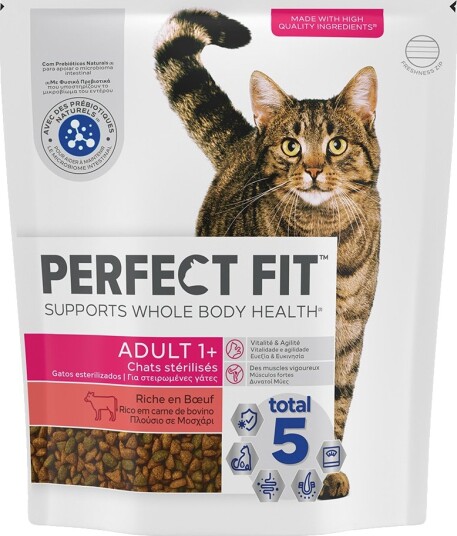 Perfect Fit Tørrfôr Sterile 1+ Med Mye Okse 1.4 kg