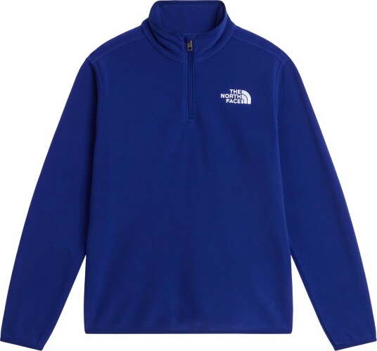 The North Face Teens" Glacier 1/4 Zip Pullover Bold Blue XXL