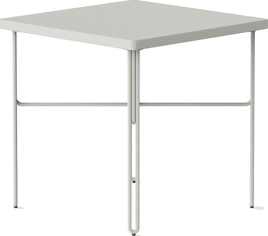 Inline sofabord 40x40 Lysegrå