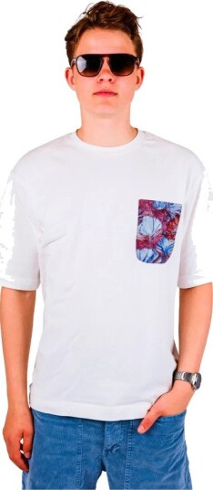 White Sand Herre Topper Hvit M, White Sand Herre Topper Hvit M,