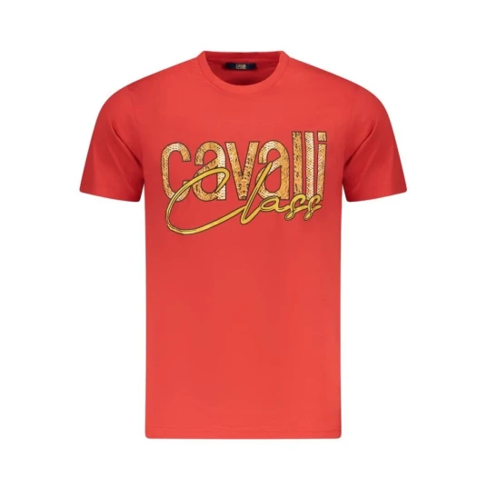 Cavalli Class Herre Topper Rød M