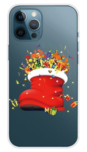 INCOVER iPhone 14 Pro Max TPU Plast Jul Deksel - Julesok med Gaver