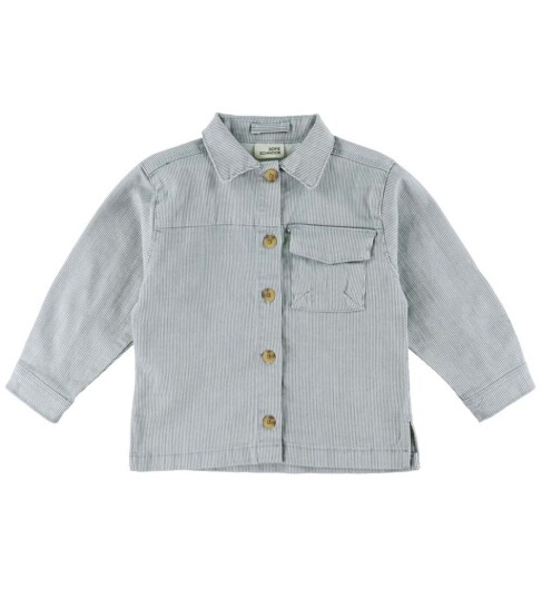 Sofie Schnoor Blue Denim Stripe Hectorsk Jakke 98