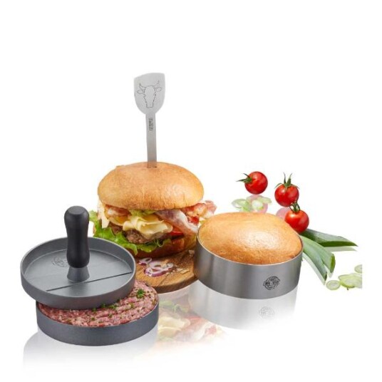 Gefu  BBQ burgersett 3 deler