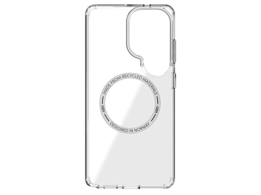 Key Silikondeksel Samsung S26 Ultra Qi2 Trådløs lading Gjennomsiktig
