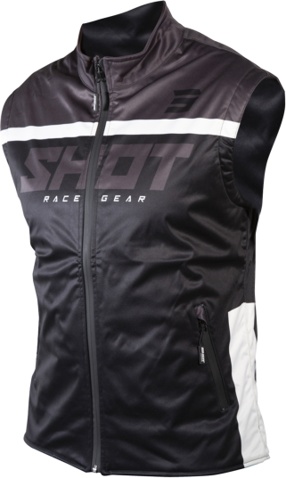 Shot Race Gear Enduro Vest Shot Lite 3.0 Svart Hvit