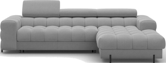 Hjørnesofa Eltap Felro 285x181x93 cm Sola 04 Grå Høyre