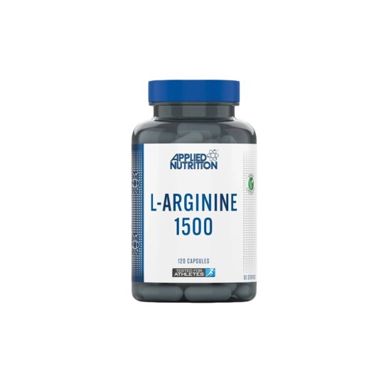 Applied Nutrition Kosttilskudd L Arginine 1500 120 kapsler Applied Nutrition Kosttilskudd L Arginine 1500 120 kapsler