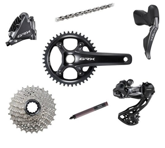 Shimano GRX Di2 RX817 1x11 Speed Geargruppe 172,5mm