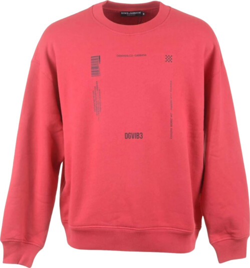 Dolce & Gabbana Herre Gensere & Hettegensere Rød L,