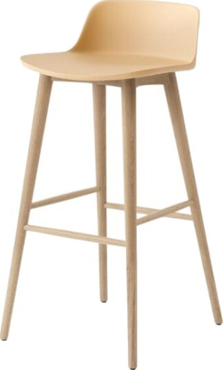 &Tradition Rely HW123 Barkrakk Lavrygg Lakkert Eik/ Beige Sand